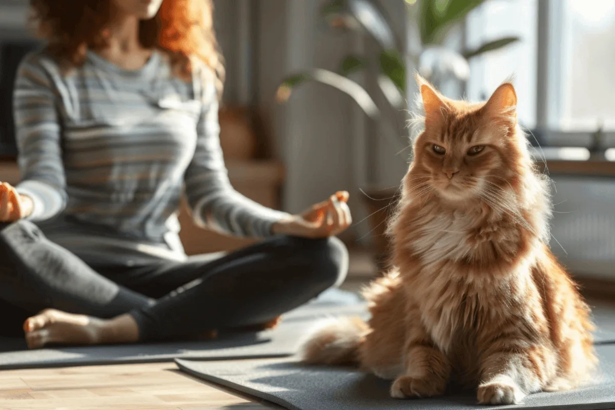 Chat méditation
